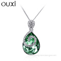 (Y30111) OUXI Silver jewelry necklace only 925 silver pendant